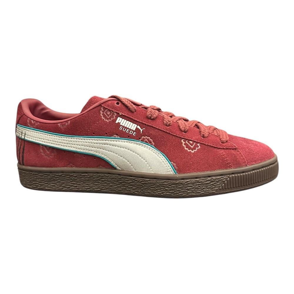 Puma Suede 2 One Piece Red Pirates Men Size 11.5 396521-01